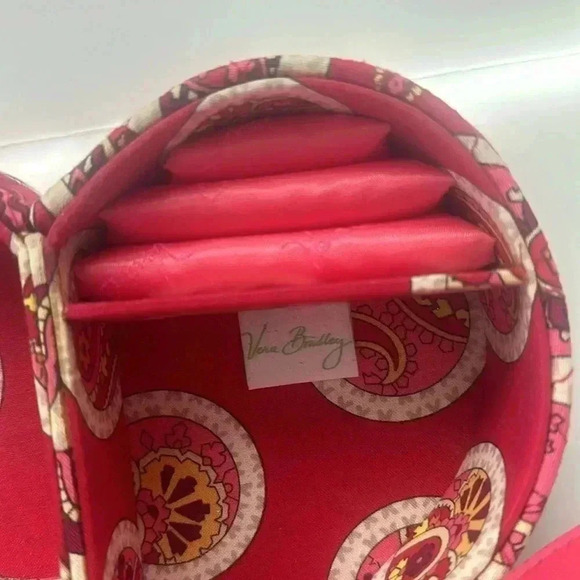 Vera Bradley Heart Shaped Jewelry Box Love Hearts - Picture 4 of 8